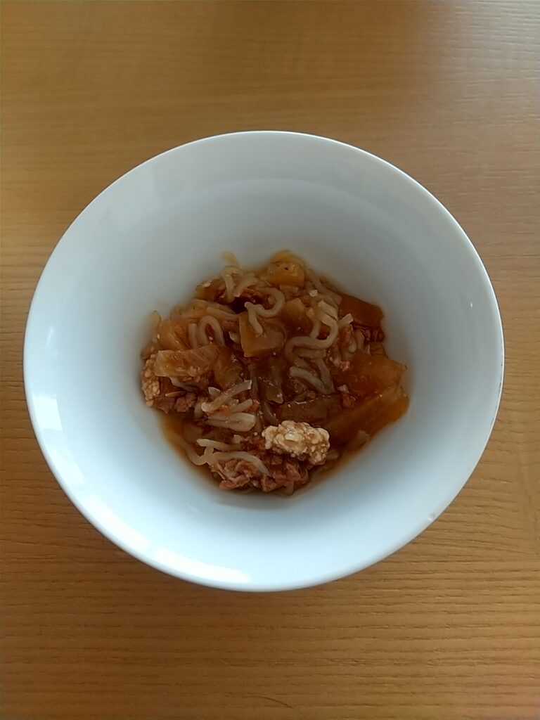 レトルト牛丼の中身