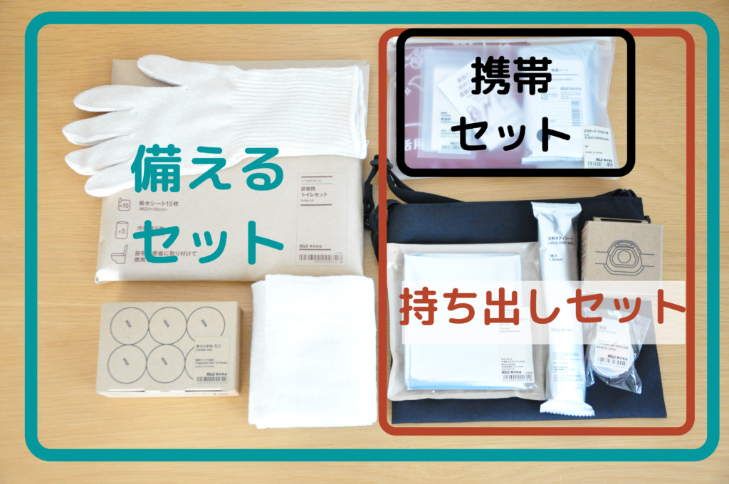 無印良品「いつものもしも備えるセット」がおすすめできない理由 - 防災グッズと非常食を備えるママのブログ